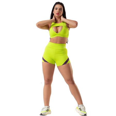 Shorts E Top Conjunto para Academia Dry Fit - Roupa Fitness - Alma Fitness