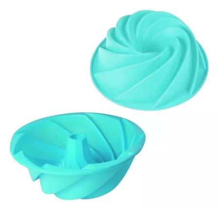 Imagem de Conjunto Formas Forminhas Silicone Candy Cupcakes 6 Unidade Ótima Qualidade e Durabilidade Coloridos e Alegres