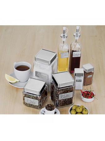 Conjunto Galheteiro Euro Label 7PC VDR1877 Imagem de Conjunto Galheteiro Euro Label 7PC VDR1877