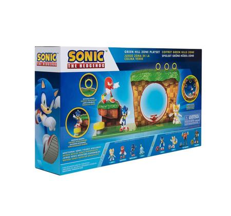 Sonic - Playset Green Hill Zone - Outros Jogos de Faz de Conta