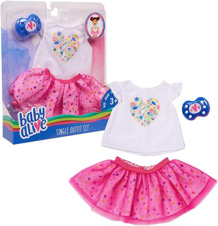 kit 4 Roupinhas para boneca baby alive Vestido para boneca - Rose Roupas de  Boneca - Roupa de Boneca - Magazine Luiza