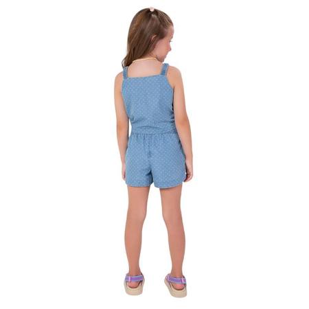 Imagem de Conjunto Infantil Feminino Jeans Confort Verão 3072