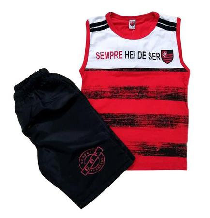 Kit Conjunto Regata e Short Flamengo Icon – Futhold