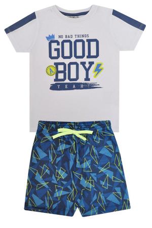 Imagem de Conjunto Infantil Masculino Branco Good Boy