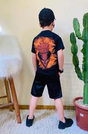 Kit Conjunto 2 Camiseta Infantil Naruto Sasuke e Boruto Akatsuki Desenho  Anime - Efect - Camiseta Infantil - Magazine Luiza