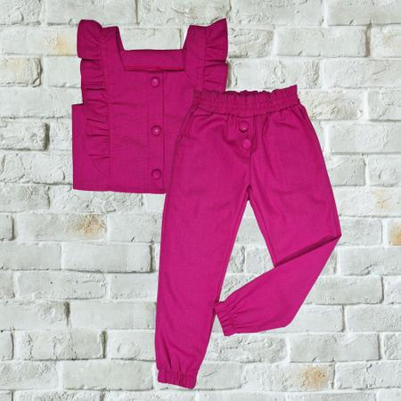 Calça hotsell alfaiataria infantil