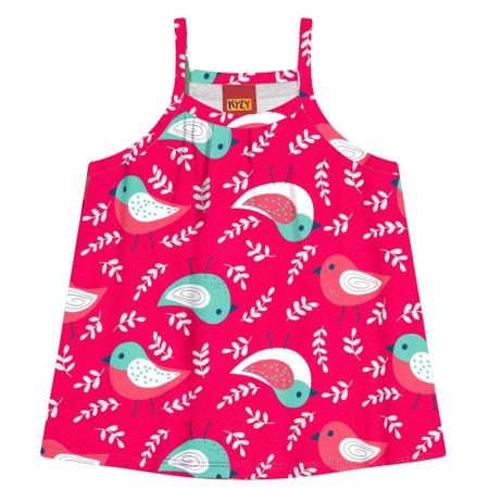 Conjunto Infantil Menina Verão Blusa e Short Kyly 1000229 Imagem de Conjunto Infantil Menina Verão Blusa e Short Kyly 1000229