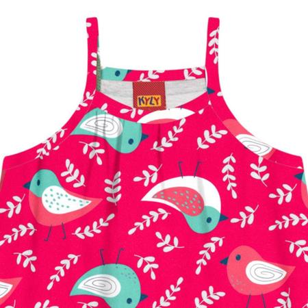 Conjunto Infantil Menina Verão Blusa e Short Kyly 1000229 Imagem de Conjunto Infantil Menina Verão Blusa e Short Kyly 1000229