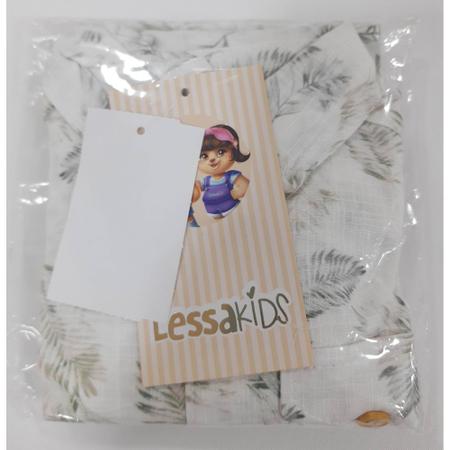 Conjunto Infantil Menino Camisa Coqueiro + Shorts Sarja 7374 - Lessa Kids Imagem de Conjunto Infantil Menino Camisa Coqueiro + Shorts Sarja 7374
