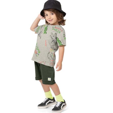 Conjunto Infantil Menino Verão Dinossauro 2 peças Tam 1 a 3 - Fakini Playground Imagem de Conjunto Infantil Menino Verão Dinossauro 2 peças Tam 1 a 3 - Fakini Playground