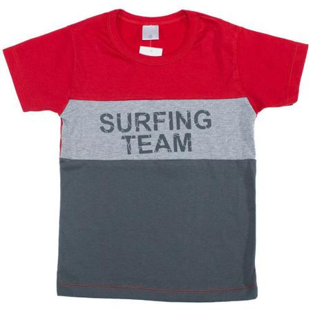 Imagem de Conjunto Infantil Surfing Vermelho com Chumbo