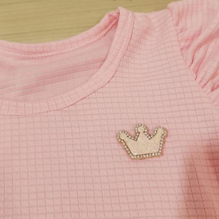 Conjunto Infantil Barbie Girl Blusa e Saia com Paetês Roupa da Barbie Pink  Menina 5788 - Brink Kids - Conjunto Infantil - Magazine Luiza