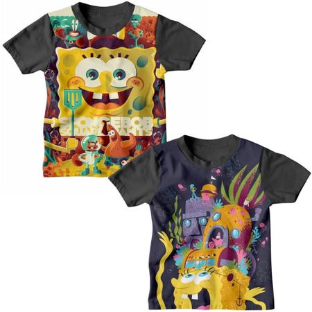 camiseta bob esponja em Promoção no Magazine Luiza