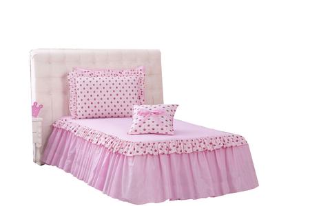 Imagem de Conjunto Kit Jogo de Colcha Cobertor Infantil Princesa Rosa 03 Peças