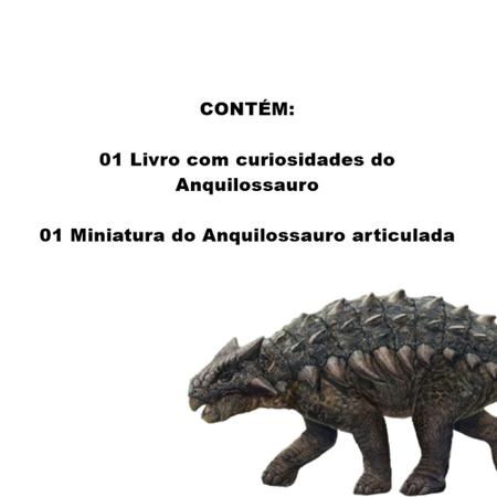 Imagem de Conjunto kit livro ilustrado e dinossauro articulado