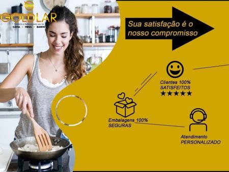Kit Jogo de Cozinha 5 Peças Coffee Valência em Promoção na Americanas