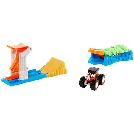 Hot Wheels Monster Trucks Pista Pack De Esmagamento HHH57 - Mattel - Pistas  de Brinquedo - Magazine Luiza