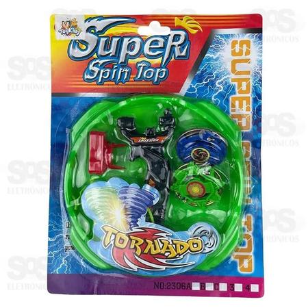 Conjunto 2 Peão Super Spin Top