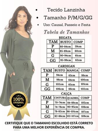 Imagem de Conjunto Lanzinha Feminino Outono/inverno Pmg Lançamento