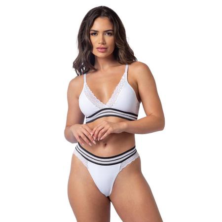 Imagem de Conjunto Lingerie Luiza Sutiã e Calcinha Detalhes em Renda