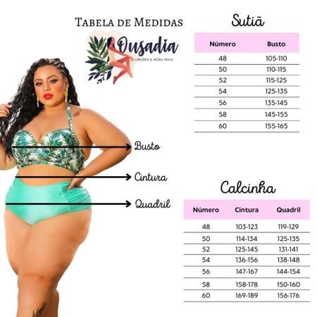 Moda plus size tamanho cheap 60