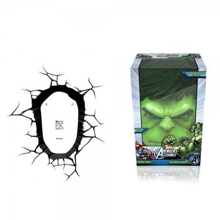 Imagem de Conjunto Luminárias 3D Light FX Hulk