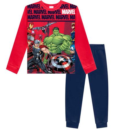 Moletom best sale marvel vermelho