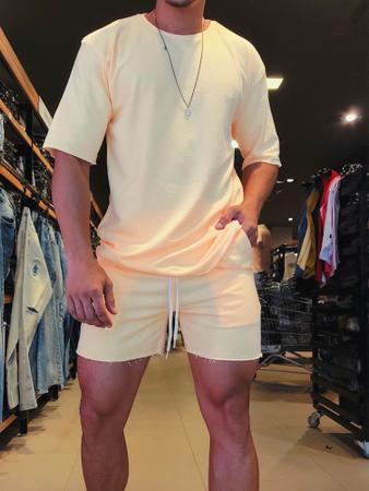 Conjunto Masculino Oversized Moletinho Color