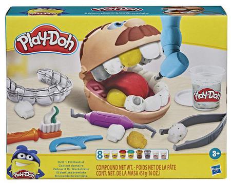 Imagem de Conjunto Massinha Play-Doh Brincando de Dentista - Hasbro