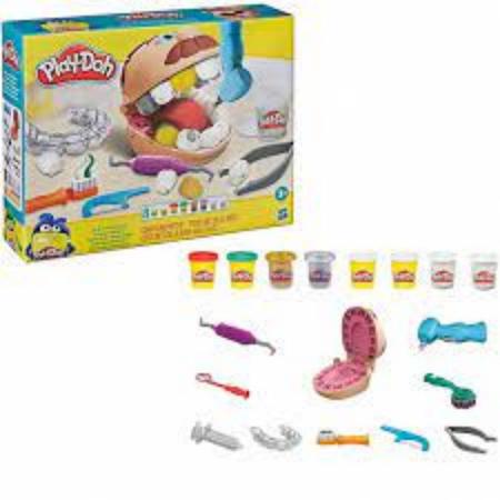 Imagem de Conjunto Massinha Play-Doh Brincando de Dentista