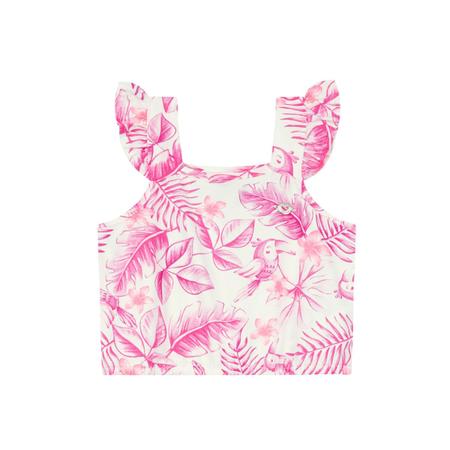 Conjunto Menina De Folhas Rosa Brandili Imagem de Conjunto Menina De Folhas Rosa Brandili