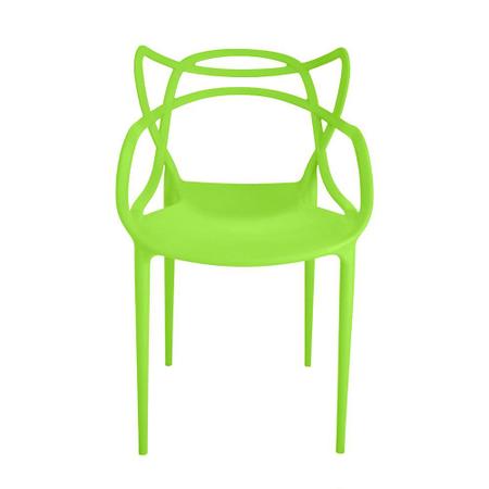 Imagem de Conjunto Mesa de Jantar Retangular em Madeira Maciça 186cm com 8 Cadeiras Allegra - Verde