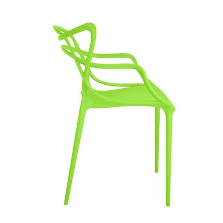 Imagem de Conjunto Mesa de Jantar Retangular em Madeira Maciça 186cm com 8 Cadeiras Allegra - Verde