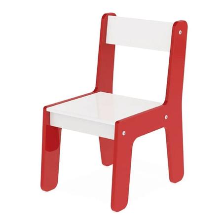 Imagem de Conjunto Mesa E Cadeira Infantil Vermelha 992 - Junges