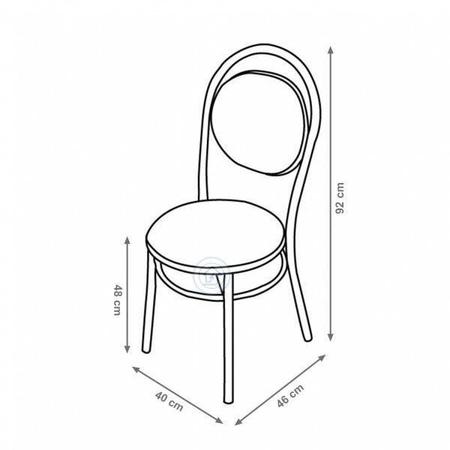 Imagem de Conjunto Mesa Retangular e 6 Cadeiras Espresso Móveis