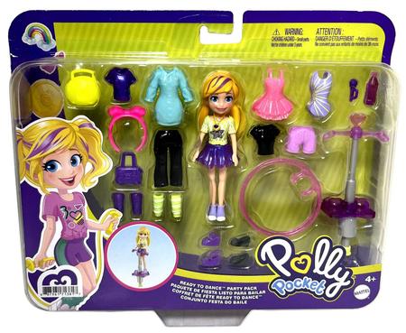 Playset Polly Pocket com Mini Bonecas - Boutique de Moda - Mattel