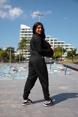Conjunto moletom cheap jogger feminino