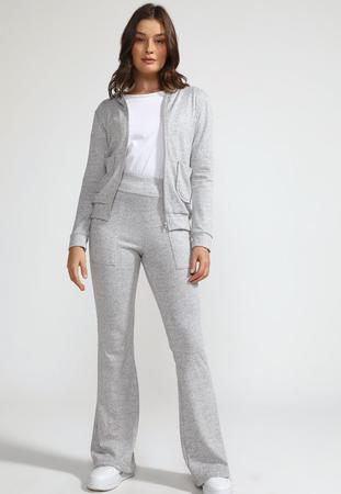 Conjunto de best sale moletom feminino cinza
