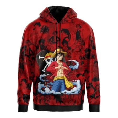 Moletom de manga comprida estampado luffy infantil, roupa de desenho, top  de moda masculino, peça única, 4 a 14 anos, 2023 - AliExpress