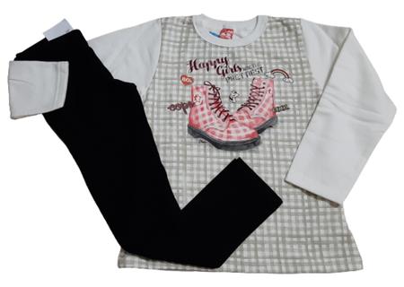 Conjunto moletom infantil feminino - Elian Imagem de Conjunto moletom infantil feminino