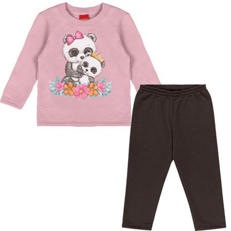 Imagem de Conjunto Moletom Infantil Feminino Kyly P207.917