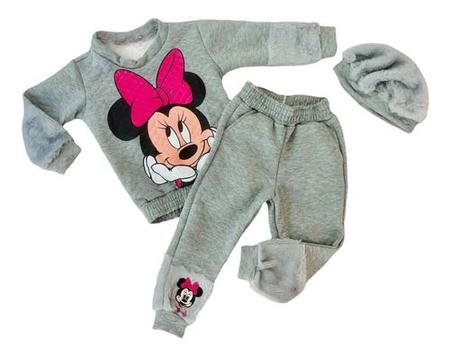 Conjunto de frio cheap da minnie infantil