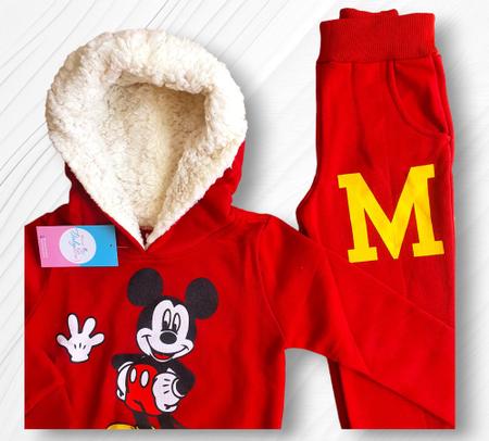 Conjunto de frio hot sale do mickey infantil