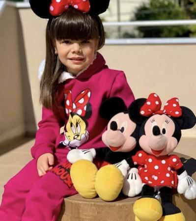 Conjunto Mickey com Capuz Moletom Feminino Flanelado - Mais Bela Moda e  Acessórios