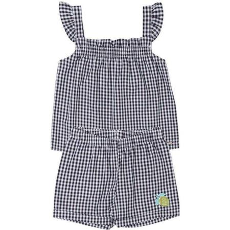 Conjunto longo infantil xadrez vichy multicor, Carter's