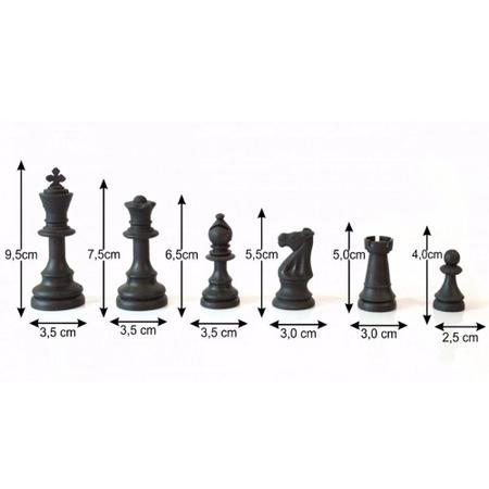 CONJUNTO DE XADREZ ESCOLAR JAEHRIG - XADREZ BOTTICIELLI / CHESS KING