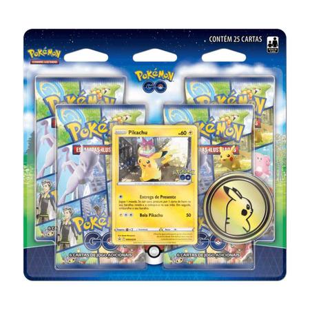 6 Cartas Pokémon originais Copag para coleção + 1 carta Pikachu - Escorrega  o Preço