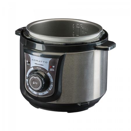 Imagem de Conjunto Panela Elétrica de Arroz e Panela de Pressão 127V Agratto Inox