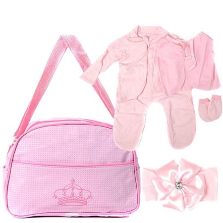 Bolsa Maternidade Rosa com Roupas para Boneca Bebê Reborn - Bolsa  Maternidade - Magazine Luiza