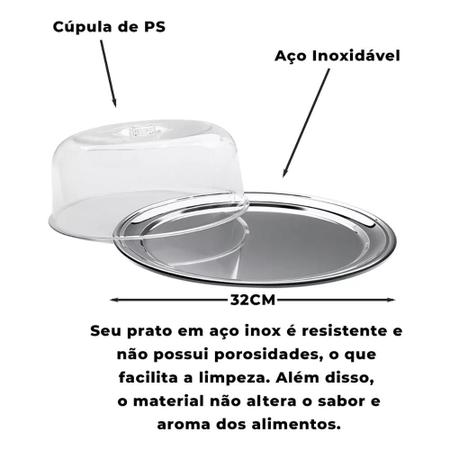 Jogo Para Bolo Petúnia Brinox 2 peças